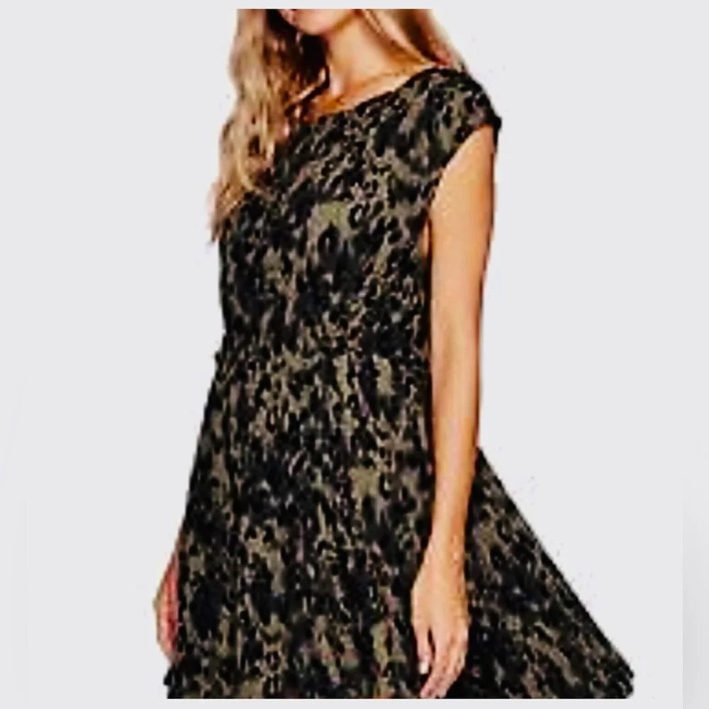 Free People Fake Love open back cap sleeve dress - Picture 4 of 14